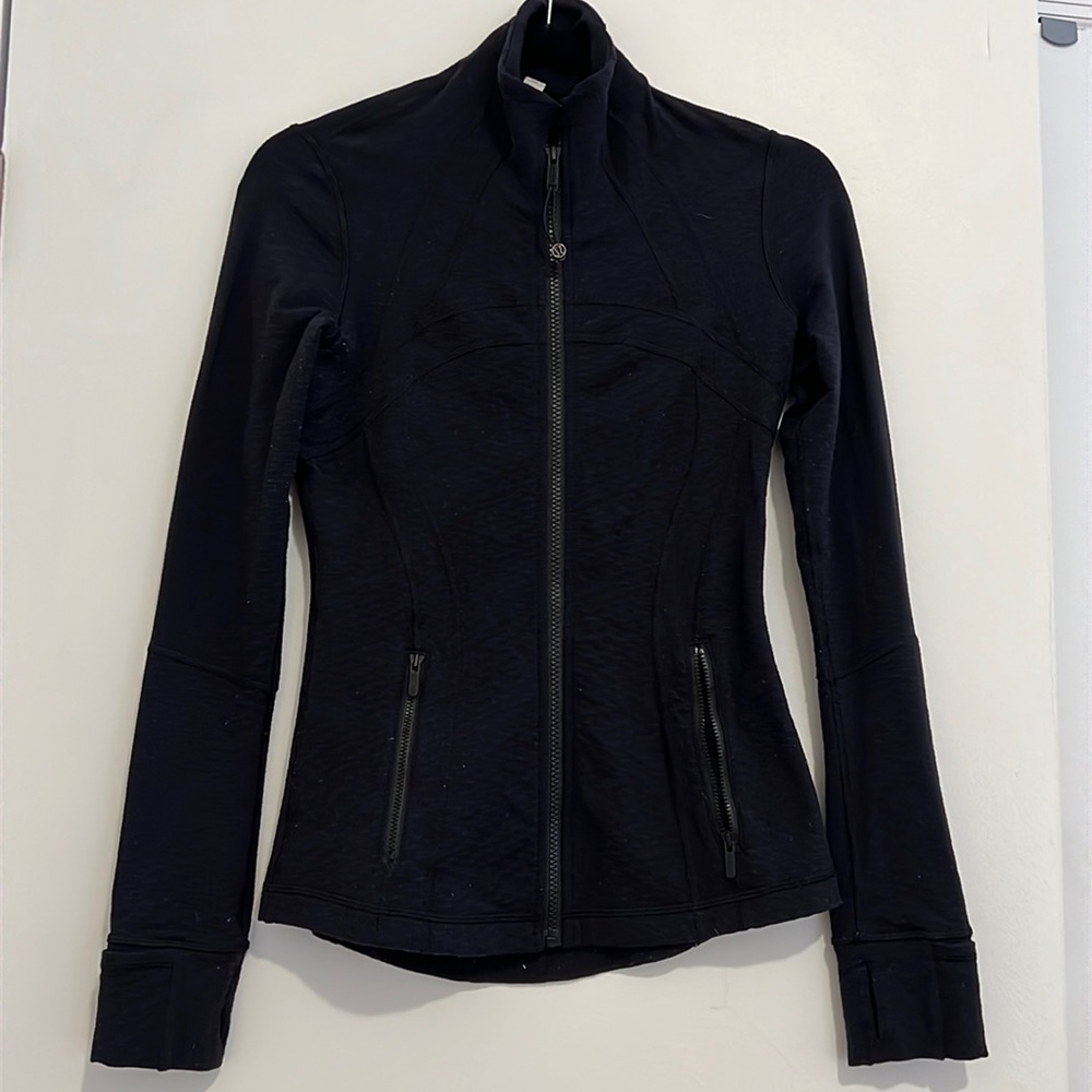 Lululemon Zip Up — Size 4, Navy & Black